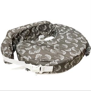 Brown Floral Nursing Pillow
